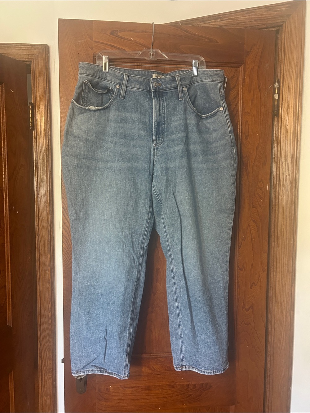 Madewell Curvy perfect vintage straight Jean